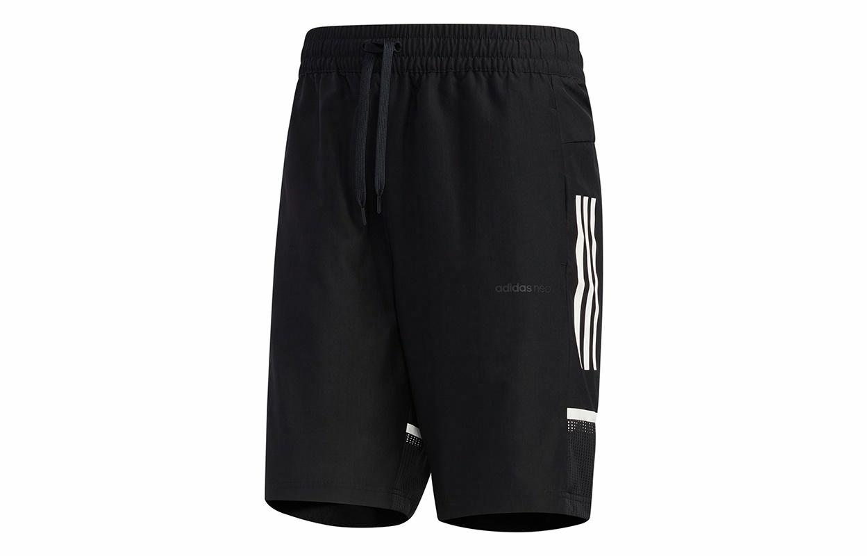 Мужские шорты adidas neo (черные) — фото 1