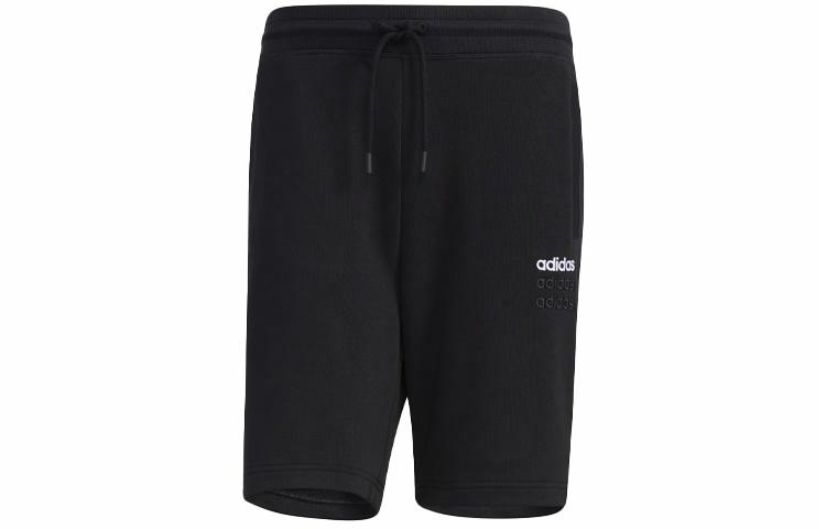 Мужские шорты adidas neo (черные) — фото 1