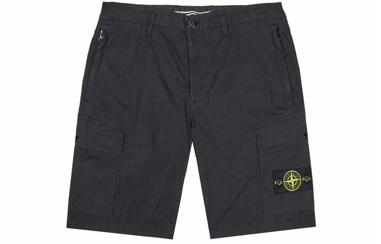 Мужские шорты STONE ISLAND (темно-синие)