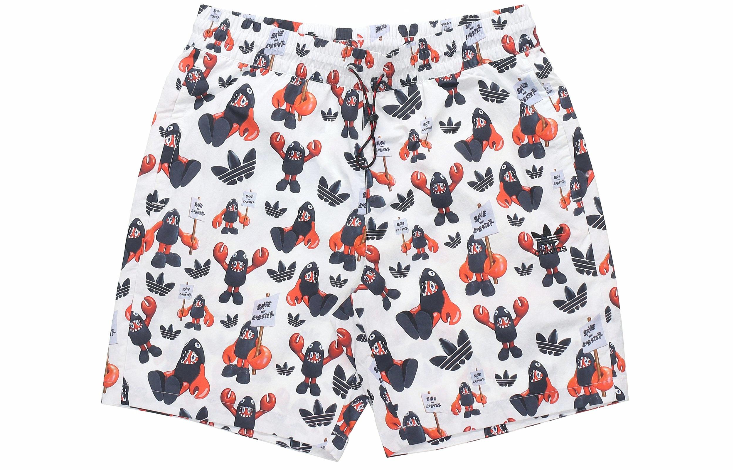 Мужские шорты adidas originals Artist Shorts (белые) — фото 1
