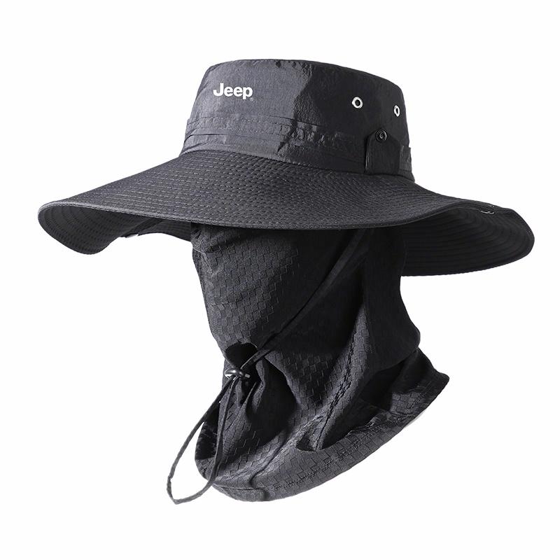 Мужская панама Jeep Fishing Hat (черная)