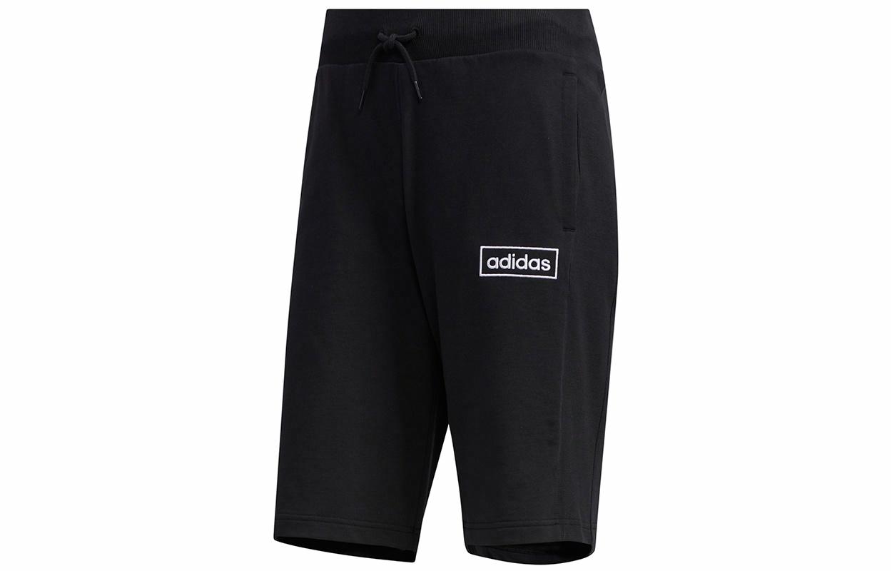 Мужские шорты adidas neo (черные) — фото 1