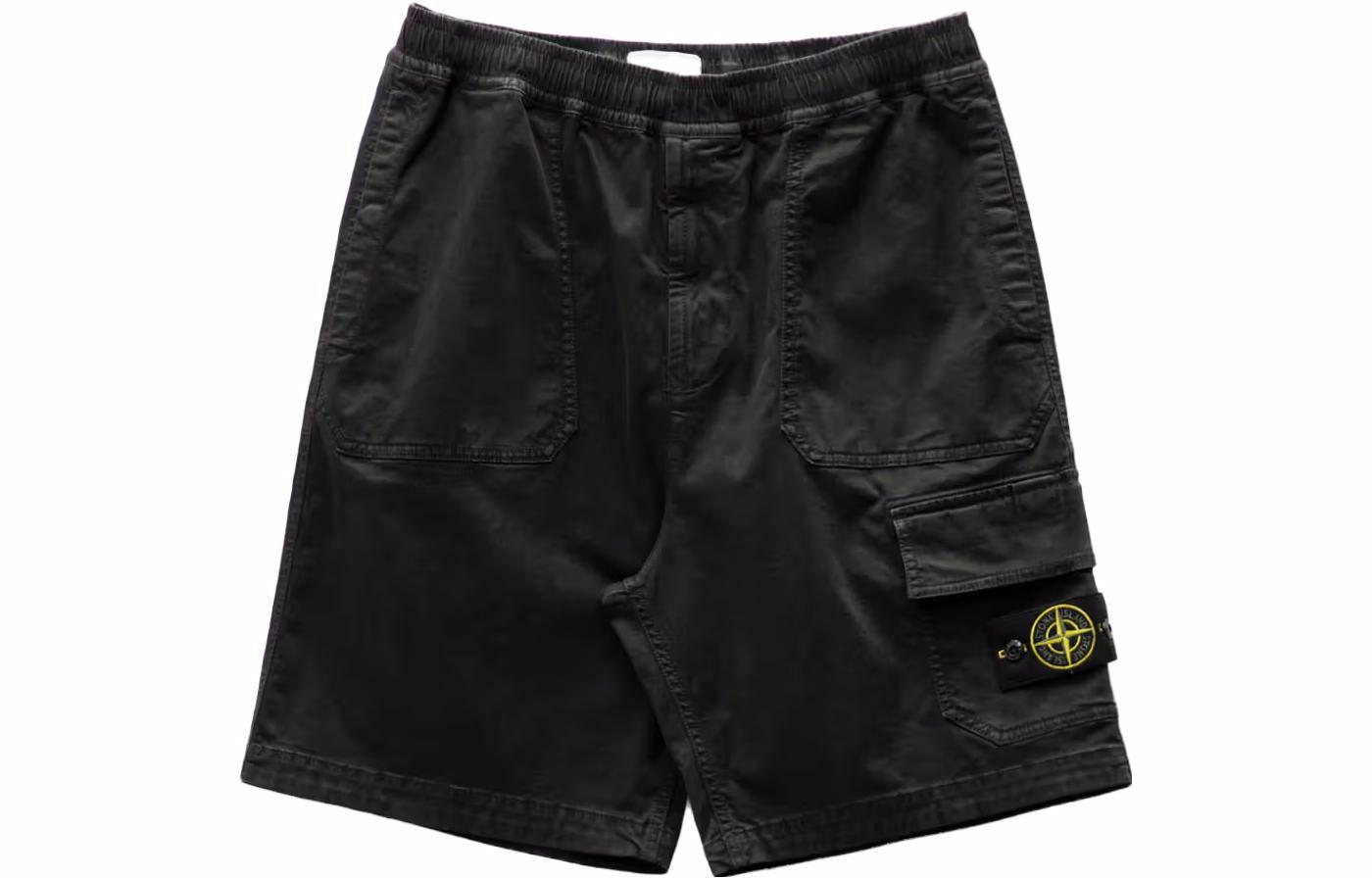 Шорты STONE ISLAND (черные)