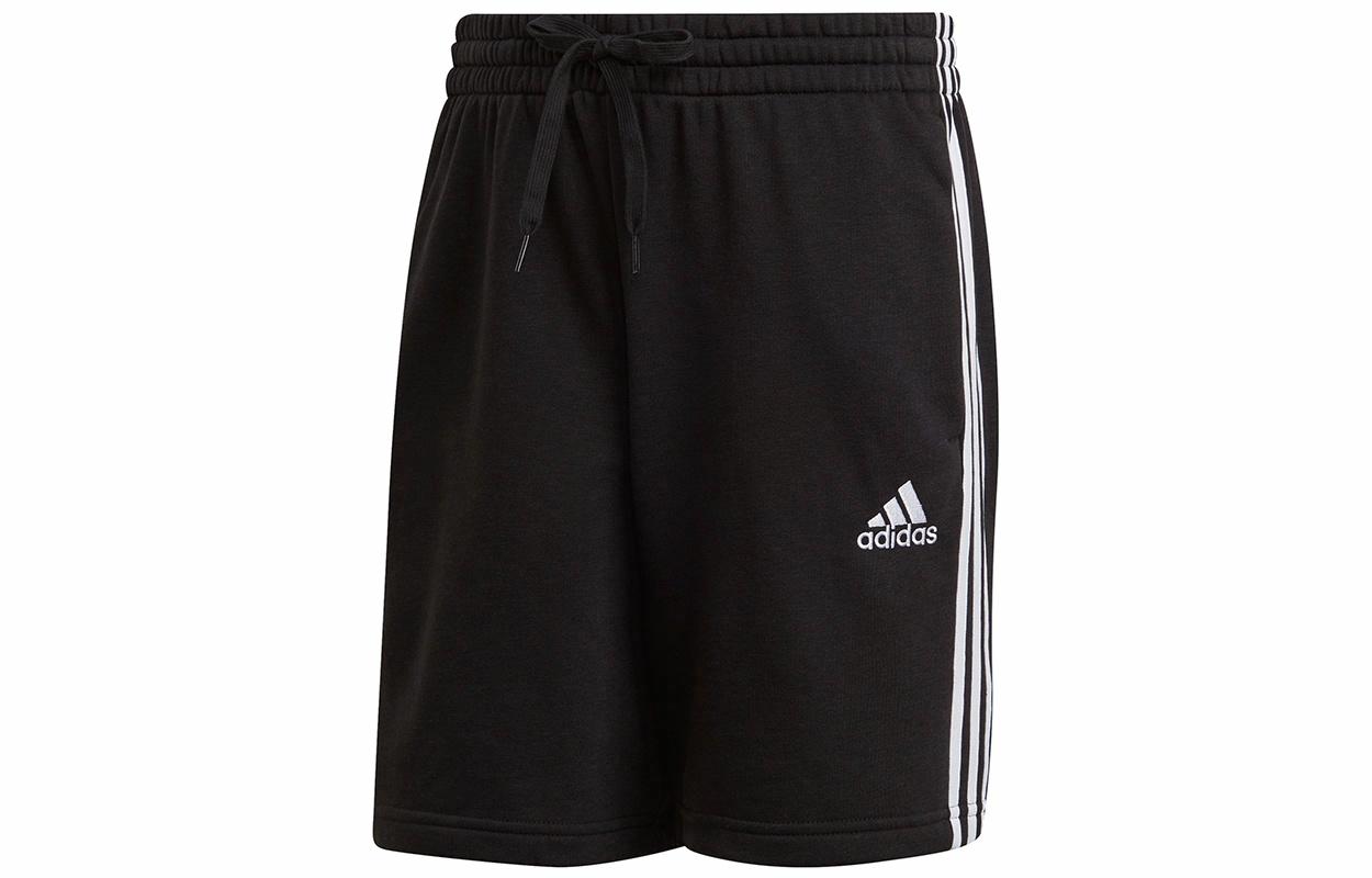Мужские шорты adidas Essentials 3-Stripes (черные)