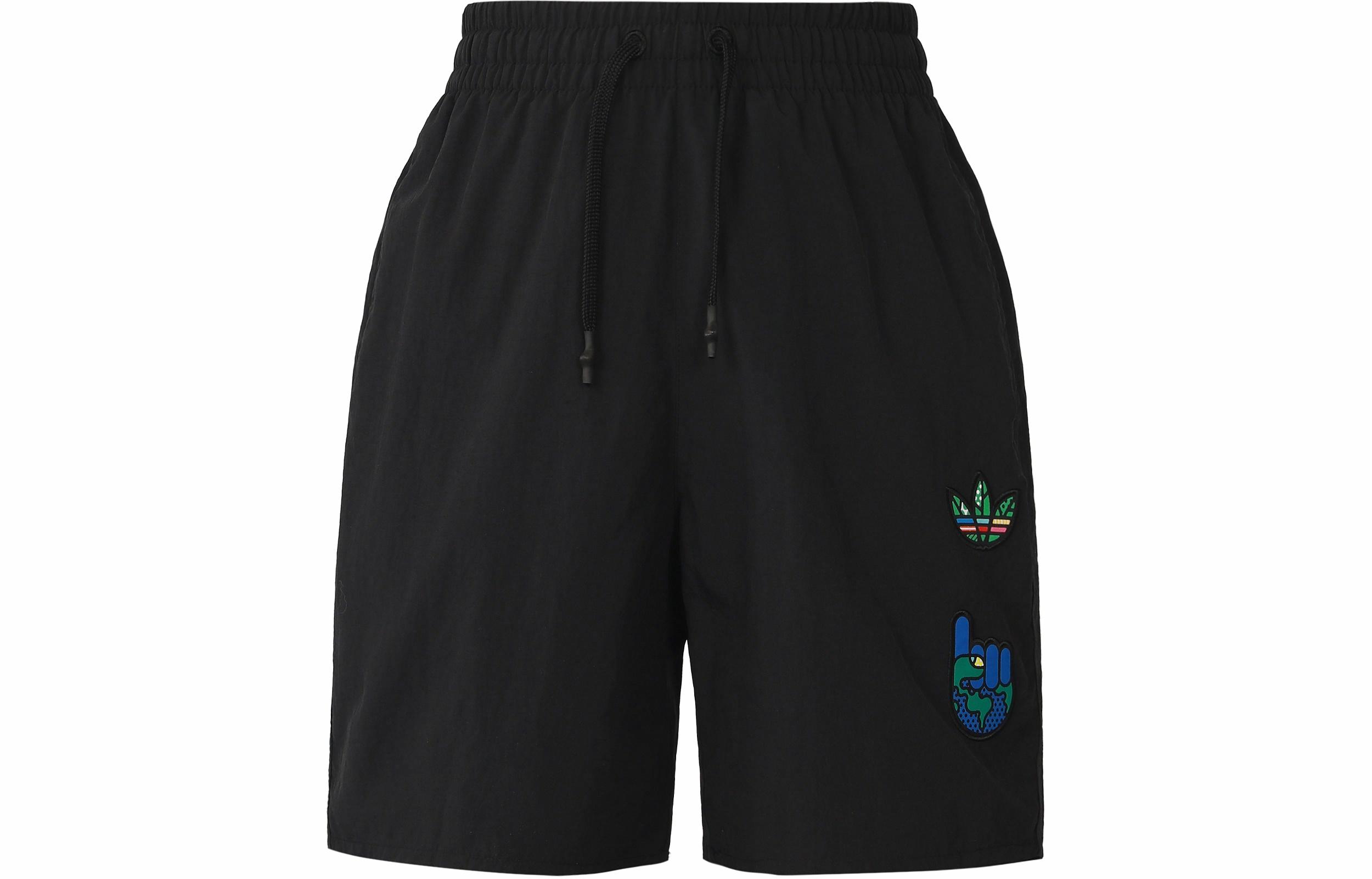 Мужские шорты adidas originals CRAIG & KARL Artist Shorts (черные) — фото 1