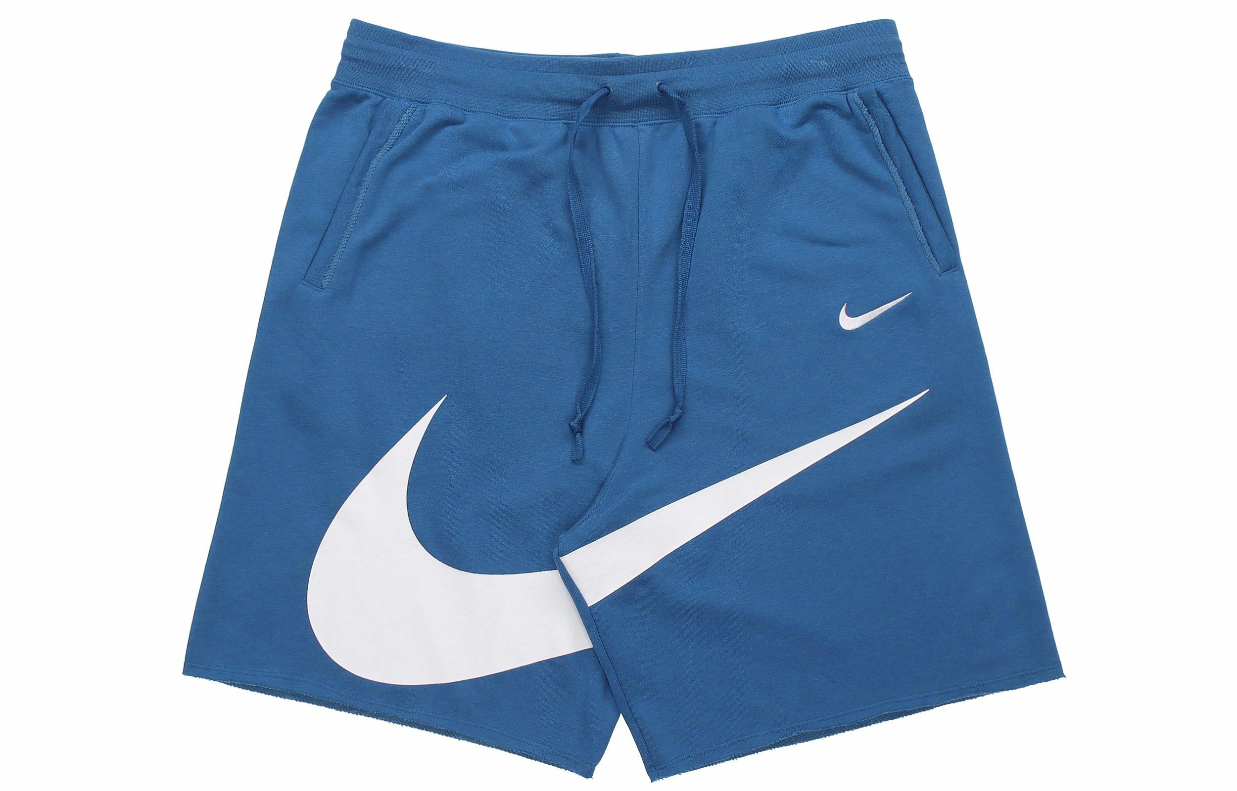 Мужские шорты Nike Sportswear Swoosh Logo (синие) — фото 1