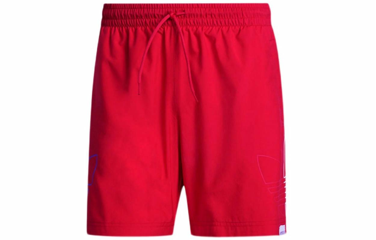 Мужские шорты adidas originals Fto Swims (красные) — фото 1