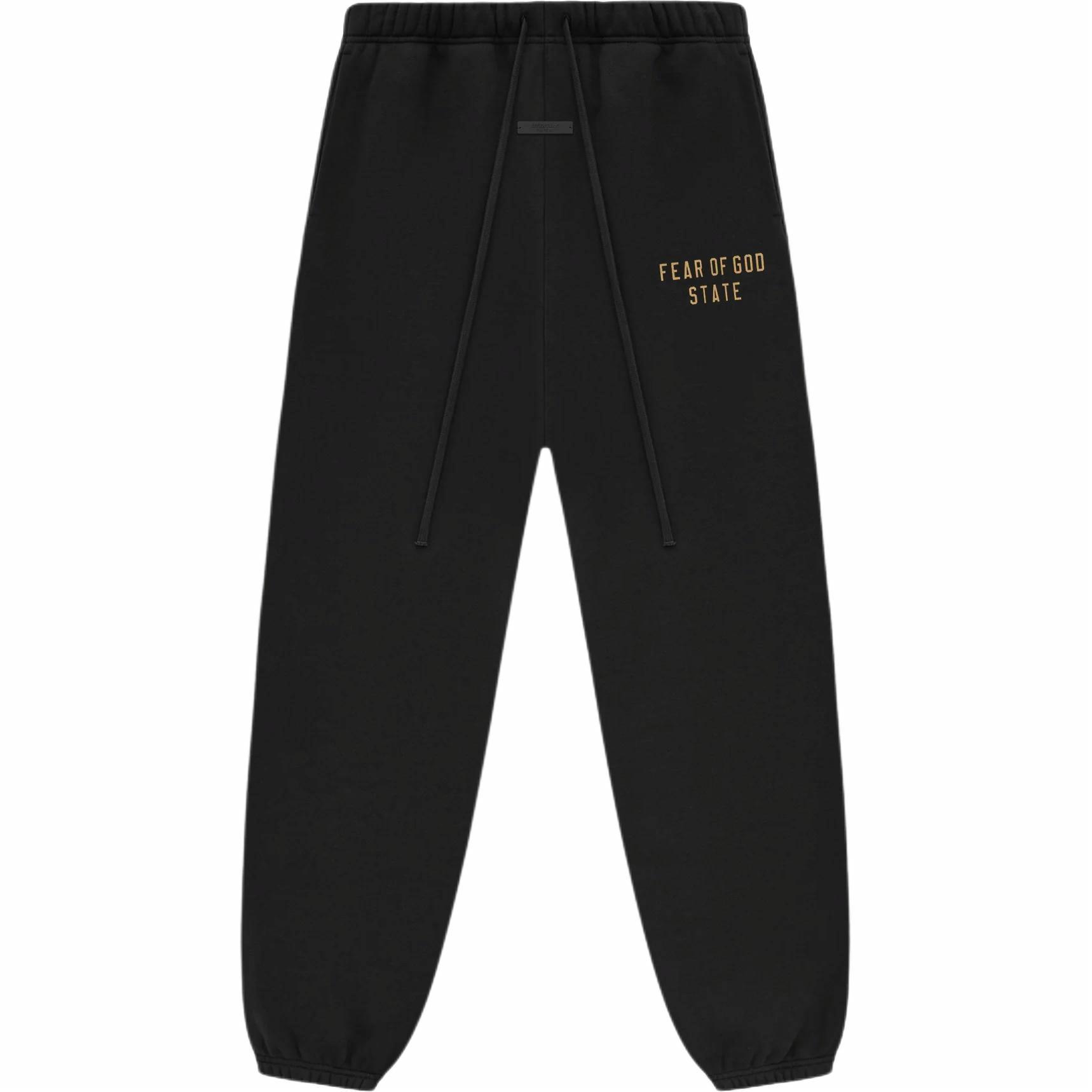Мужские штаны Fear Fear of God Essentials (обсидиан черный)