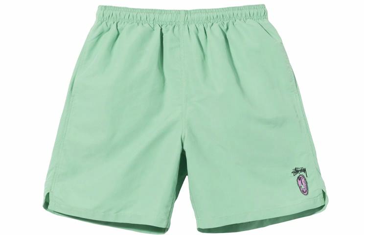 Шорты Stussy Mask Water Short (черные с принтом) — фото 7