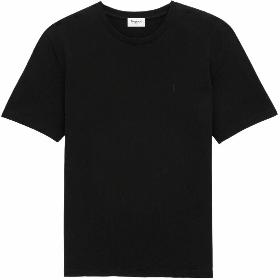 Мужская футболка SAINT LAURENT (черная)