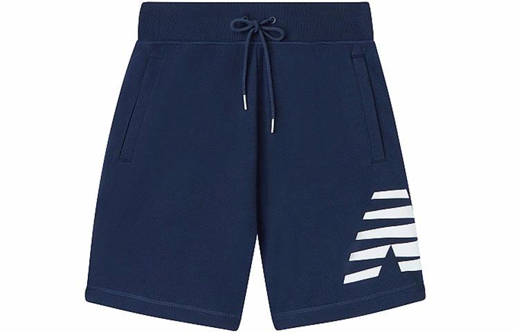 Мужские шорты New Balance logo (синие)
