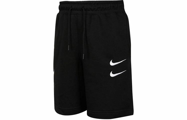 Мужские шорты Nike Swoosh French Terry Short (черные)