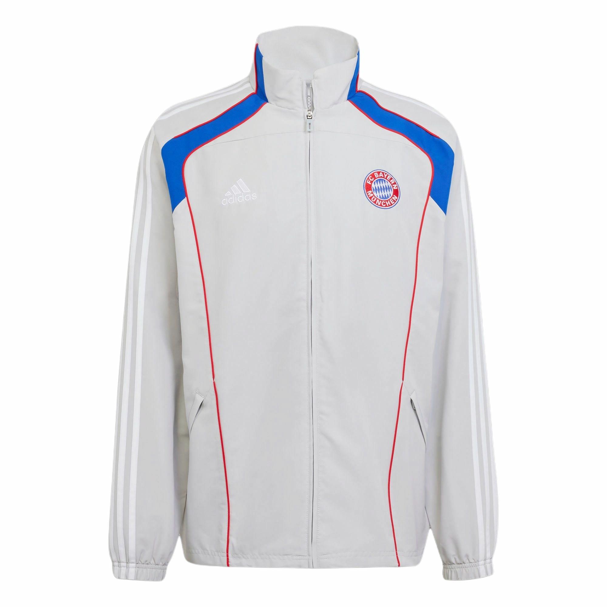Мужская куртка adidas FC Bayern Track (серая)