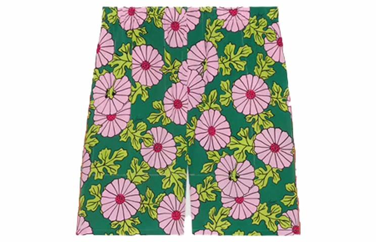 Мужские шорты Gucci GUCCI SS21 (разноцветные)