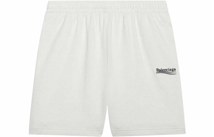 Мужские шорты Balenciaga (белые)