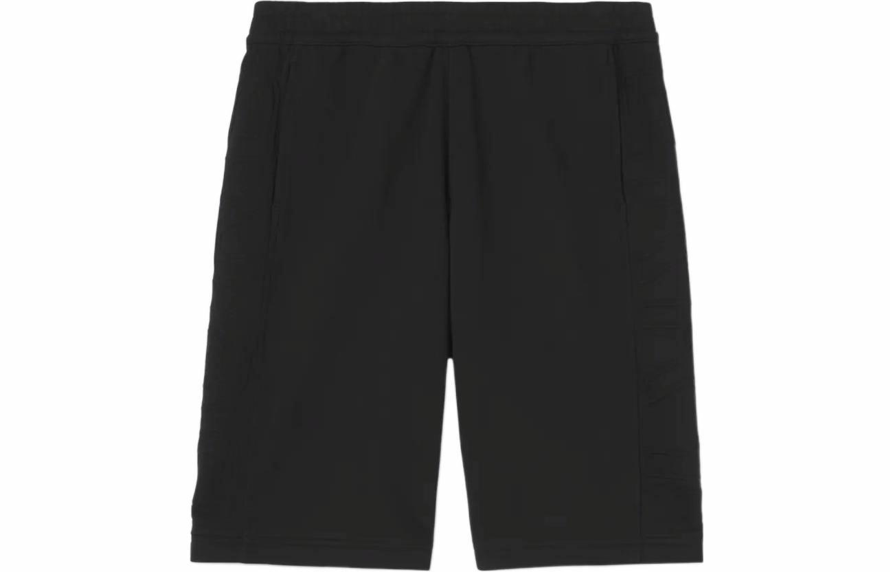 Мужские шорты Burberry SS22 Logo (черные)