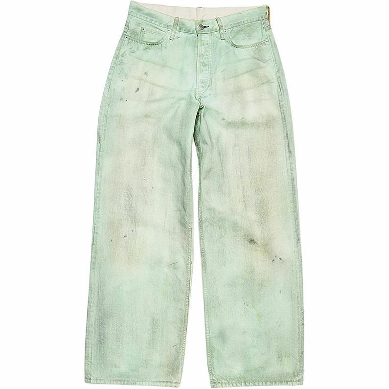 Мужские штаны Acne Acne Studios SS25 1981M (зеленые)