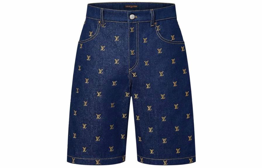 Мужские шорты Louis Vuitton SS24 (синие)