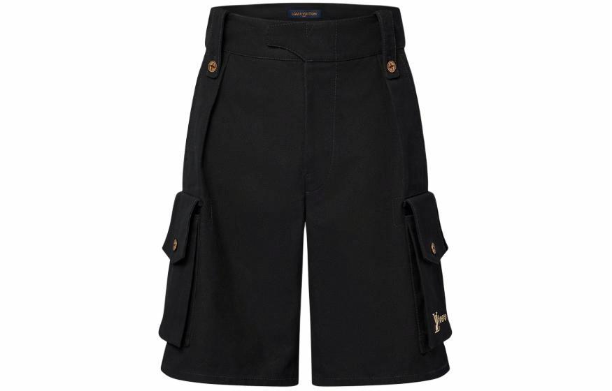 Мужские шорты Louis Vuitton SS25 (черные)