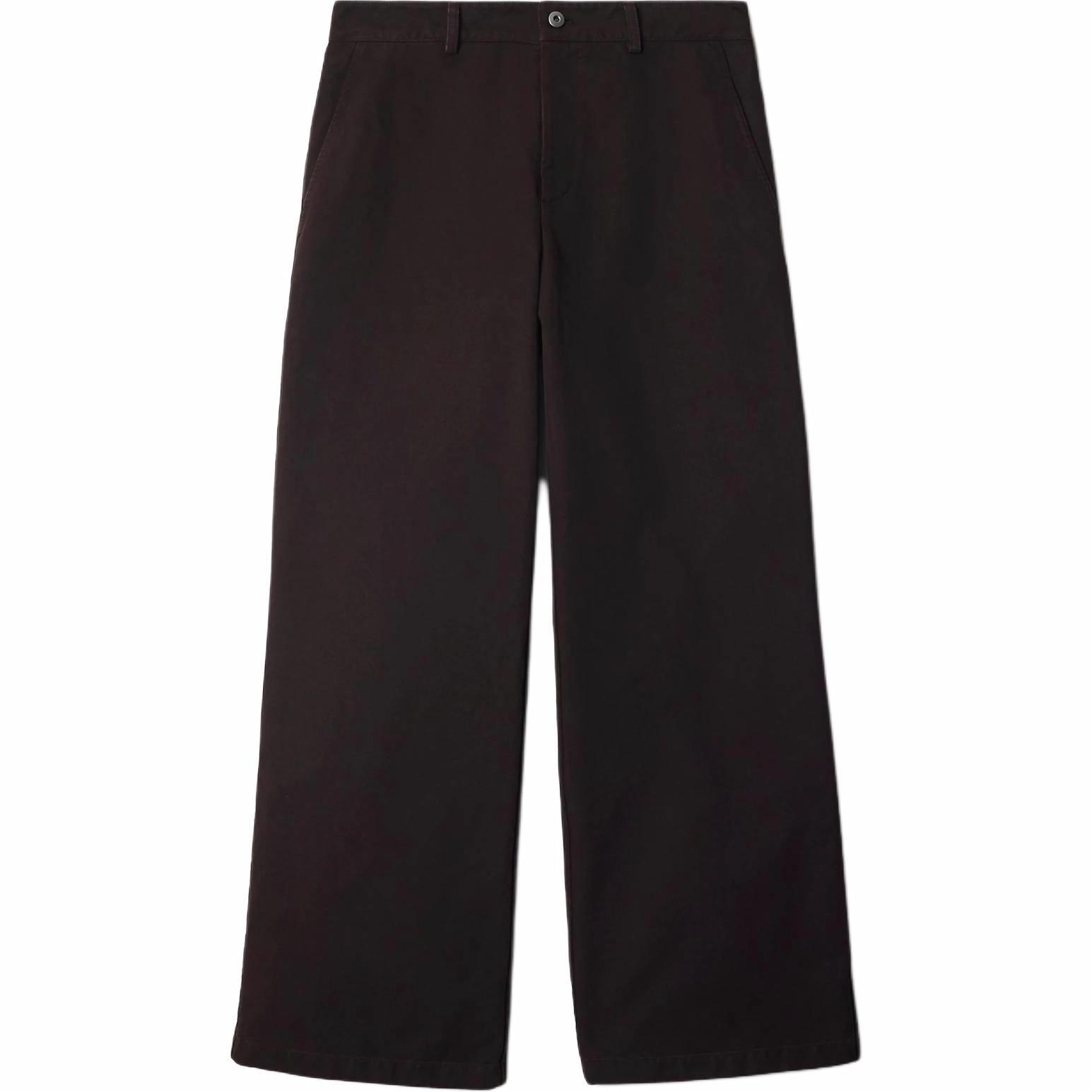 Мужские штаны Burberry Bootcut Pants (коричневые)