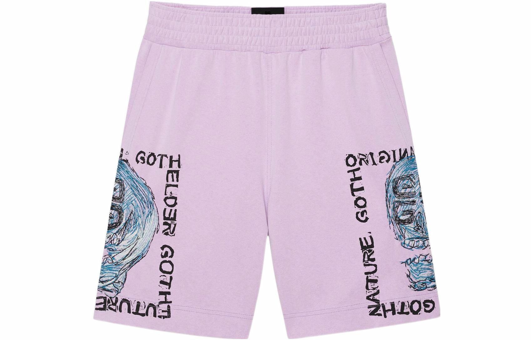 Мужские штаны Givenchy Givenchy x Josh Smith (пурпурные)