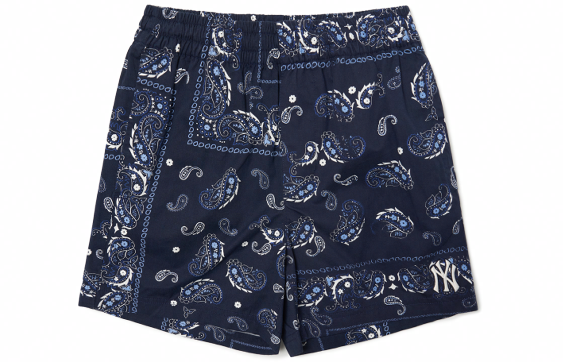 Шорты MLB New York Yankees Paisley Shorts (темно-синие)