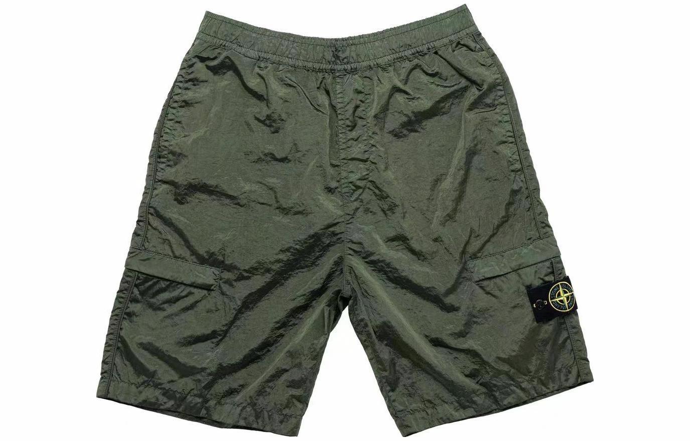 Мужские шорты STONE ISLAND (зеленые)