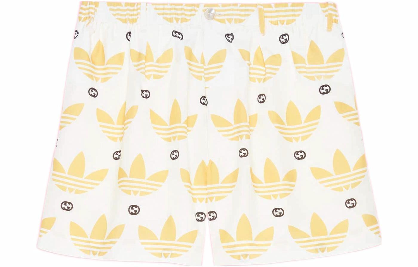 Шорты Gucci GUCCI x adidas originals GUCCI X ADIDAS SS22 (слоновая кость)