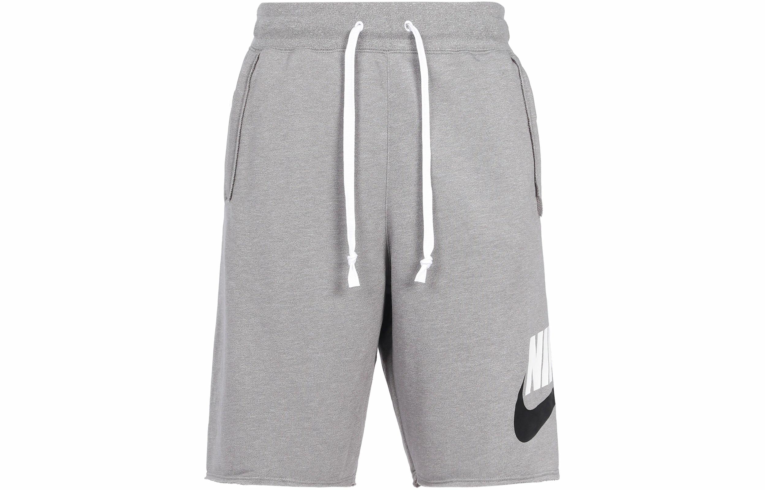 Мужские шорты Nike Nike As M Nsw Spe Ft Alumni Short Logo (серые)