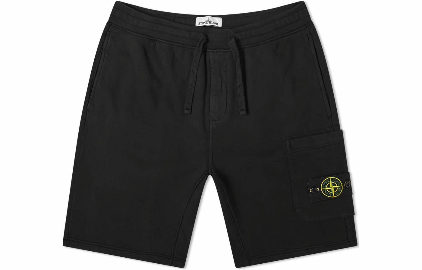 Мужские шорты STONE ISLAND FW22 (черные)