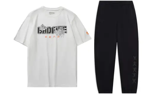 Li Ning Casual Sportswear Men's Crew Neck Moderate