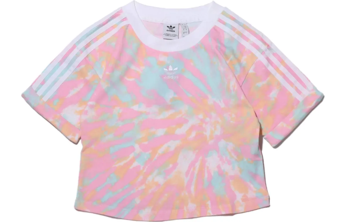 Adidas Originals T Shirt Women's Pink Orange