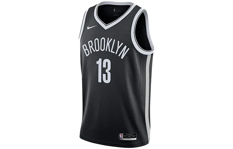 Nike Brooklyn Nets Basketball Jersey Men's Black