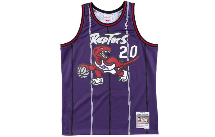 Mitchell Ness Basketball Jersey Unisex Purple