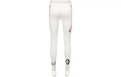DIOR Ski Pants Men's White Straight Fit