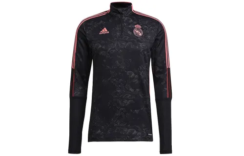 Adidas Real Madrid Soccer Jerseys Men's Black Moderate