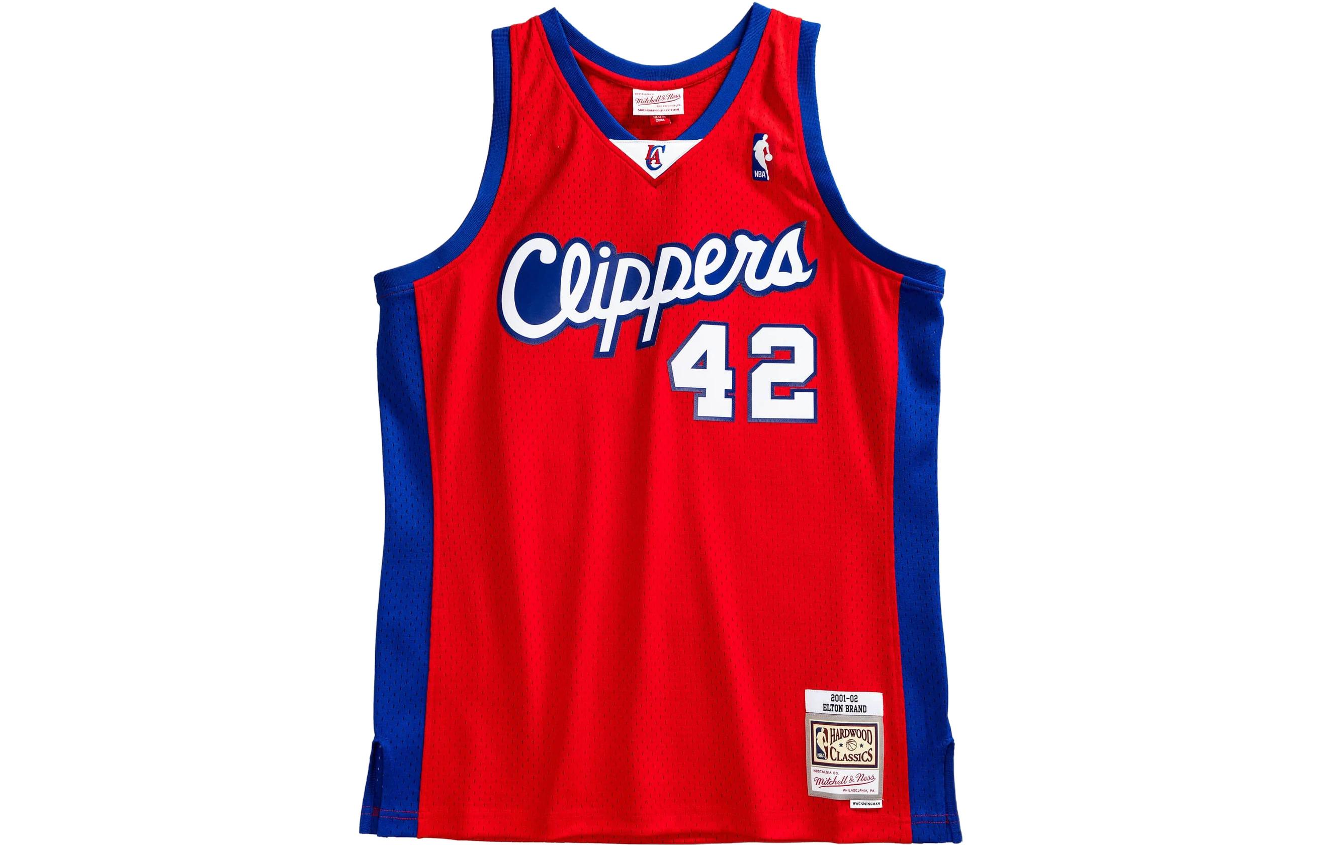 Mitchell Ness Elton Brand Nba Los Angeles Clippers 2001 Swingman tank top