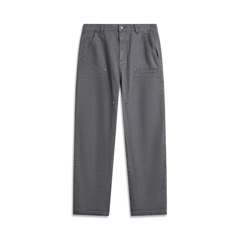 Li Ning Casual Pants Men's Thunderstorm Gray
