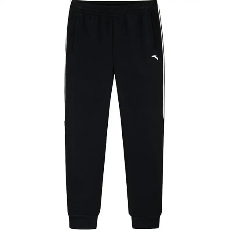Anta Variety Training Collection Casual Pants Men's Basic Black