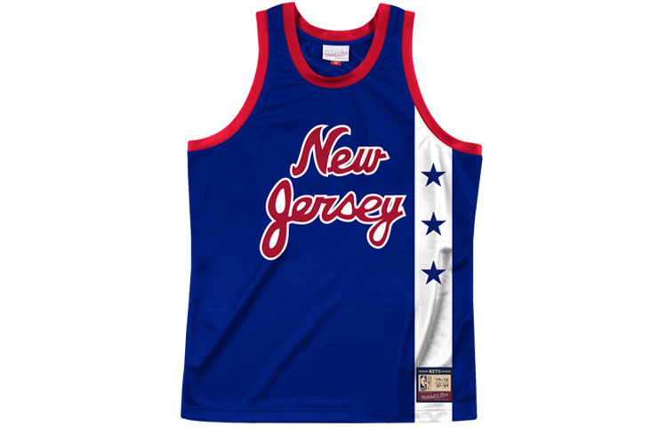 Mitchell Ness Basketball Jersey Men’s Blue