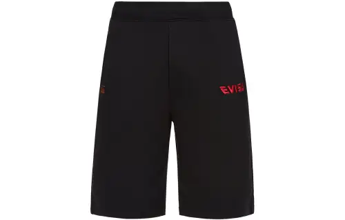 EVISU Casual Shorts Men's Black Moderate