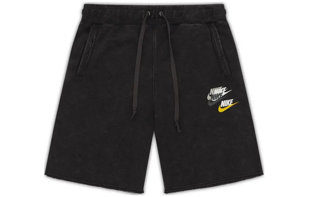 Nike Casual Shorts Men's Black Moderate