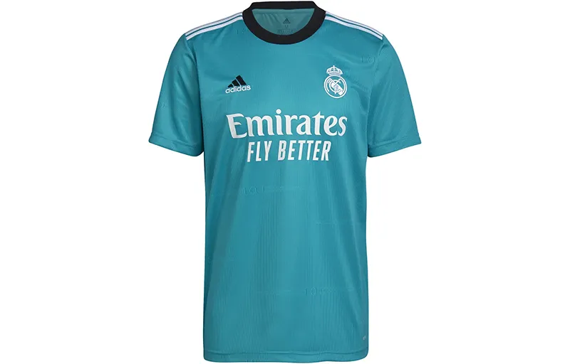 Adidas Real Madrid Soccer Jersey Fan Edition Men's Peacock Green