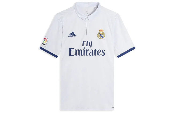 Adidas Real Madrid Soccer Jersey Fan Edition Men's White