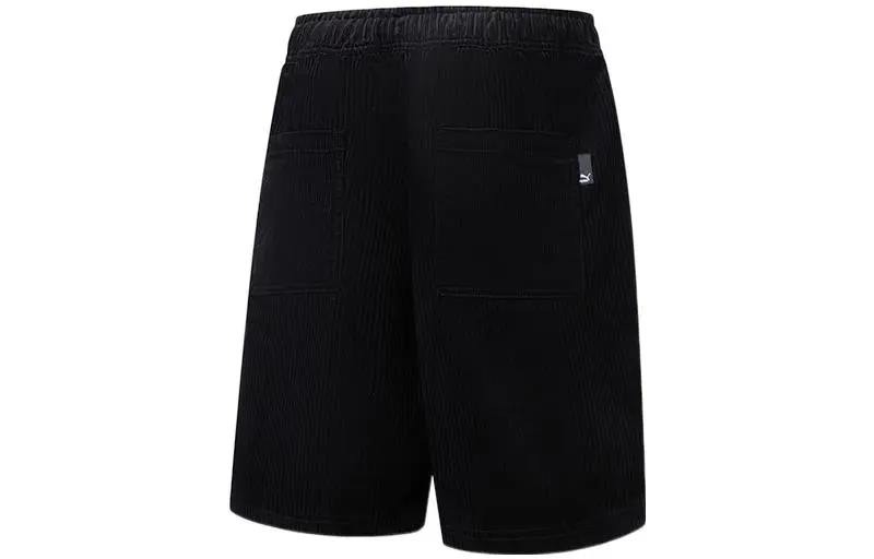 PUMA Casual Shorts Men's Black Moderate