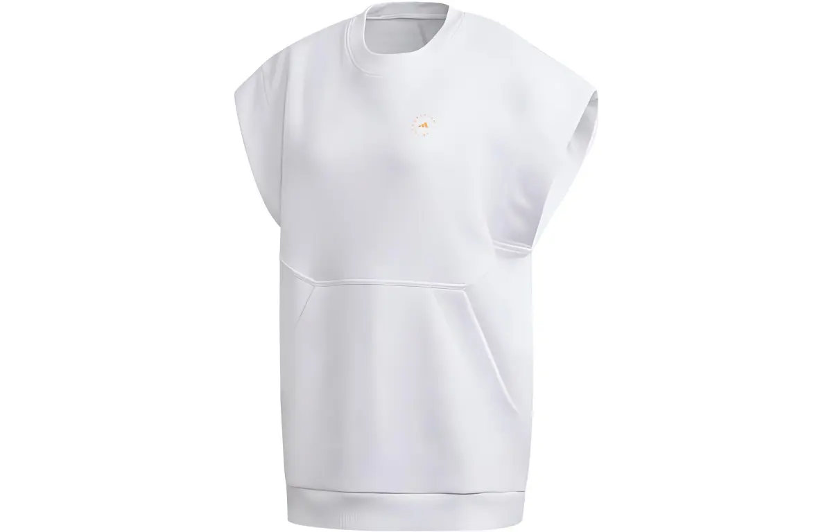 Adidas Tank Tops Women's White Moderate Straight Fit