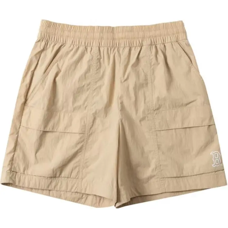 MLB Casual Shorts Unisex Beige Thin