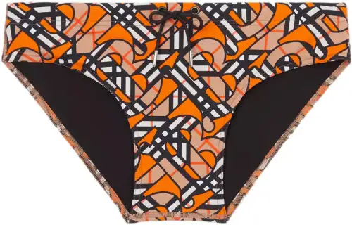 Burberry Monogram Print Swim Briefs