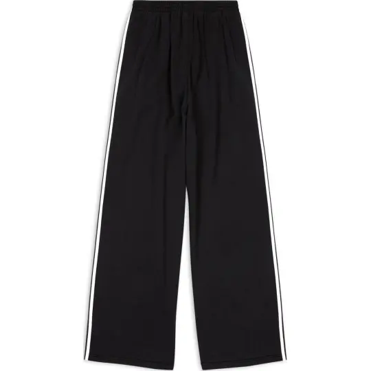 Balenciaga x Adidas Originals Casual Pants Small Version Men's Black