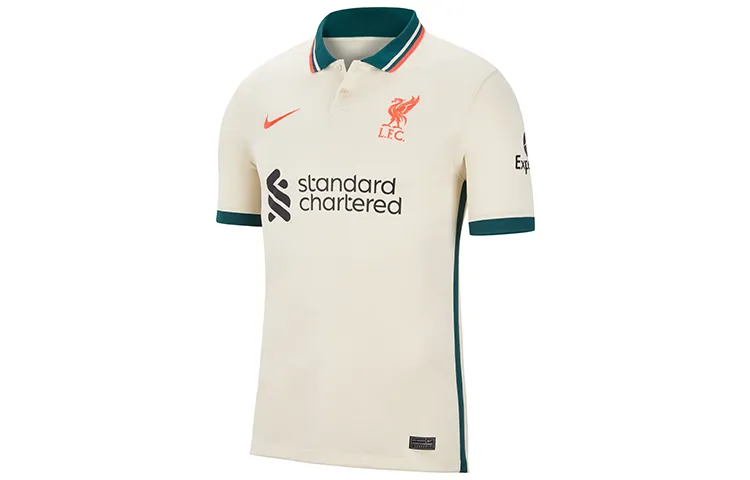 Nike Liverpool FC 2021/22 Dri-Fit Stadium Away SS Jersey Pale Ivory